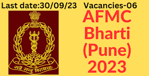 AFMC Pune Bharti 2023: