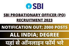 SBI PO Recruitment 2023